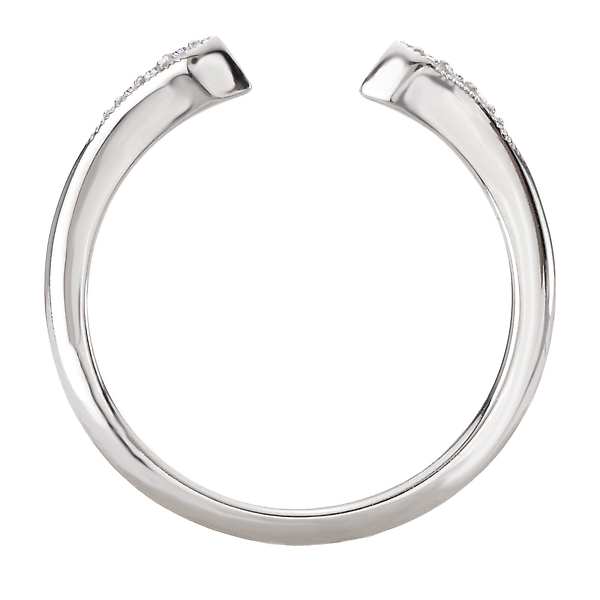 Vintage Styled Open Cuff Wedding Band