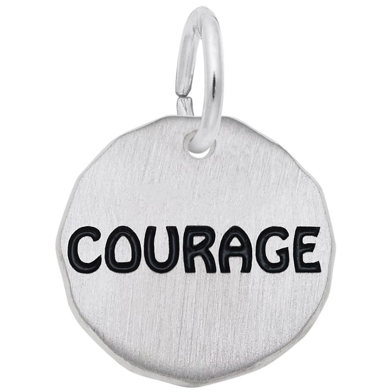 COURAGE CHARM TAG