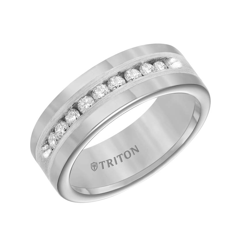 carbide comfort fit wedding band