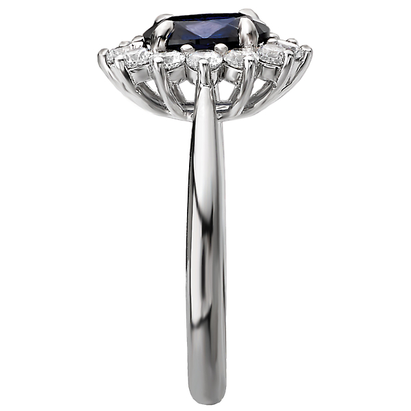 Ladies Fashion Diamond and Gemstone Ring