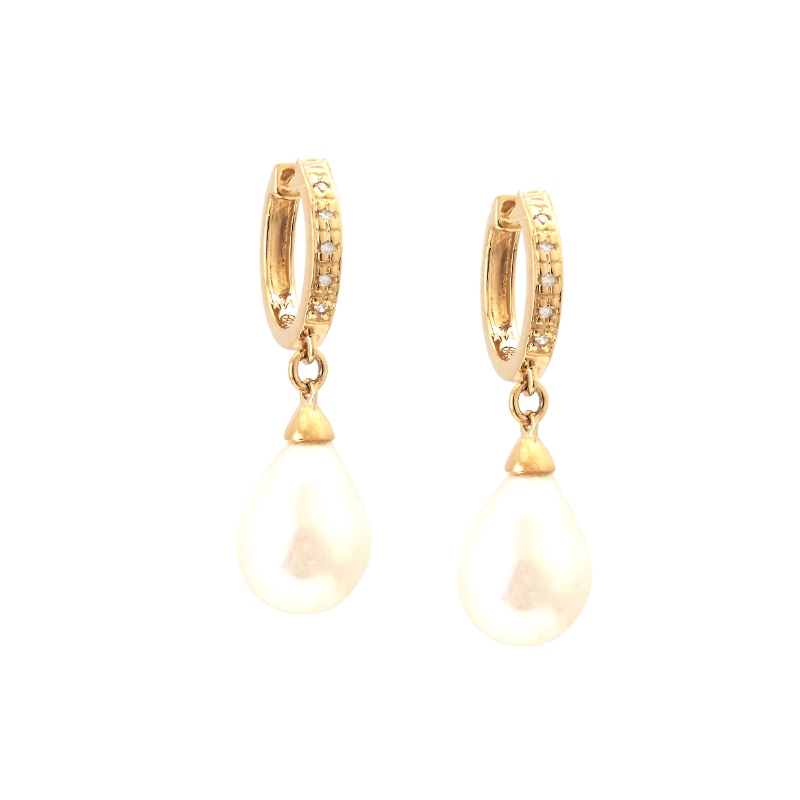 PEARL EARRINGS (YG)