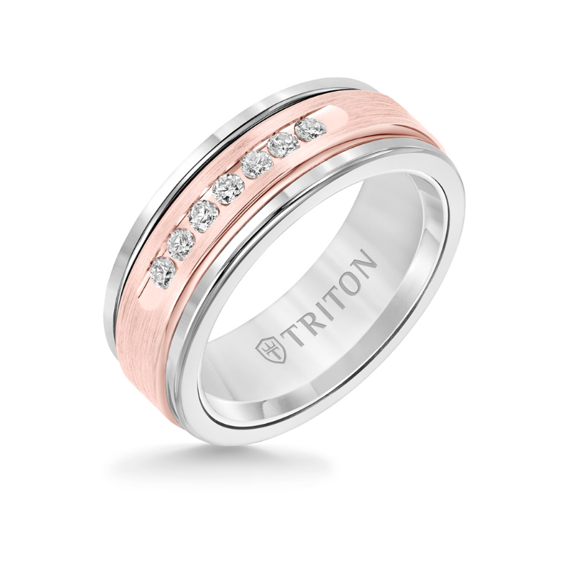 Stone Wedding Band