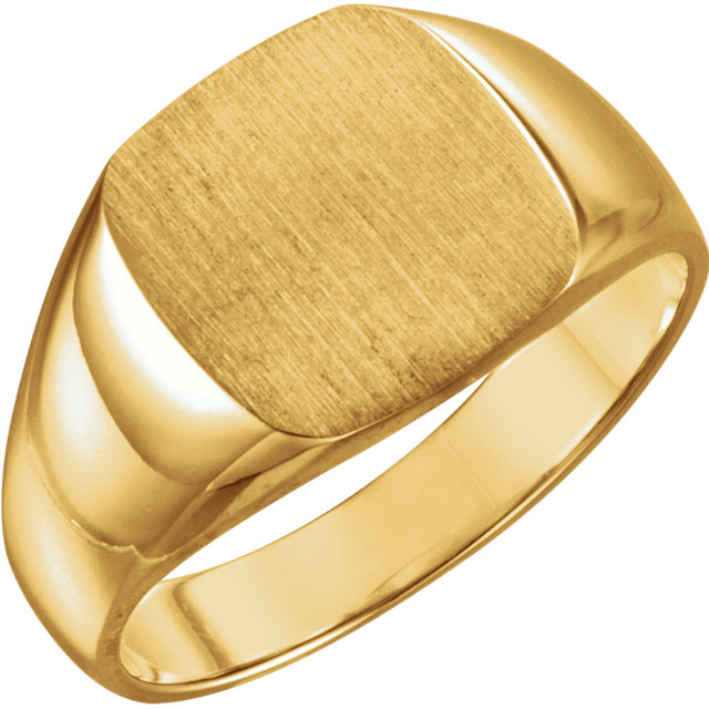 14K Yellow 12mm Men