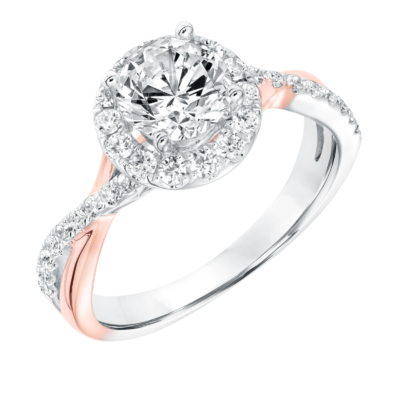 Split Shank Engagement Ring