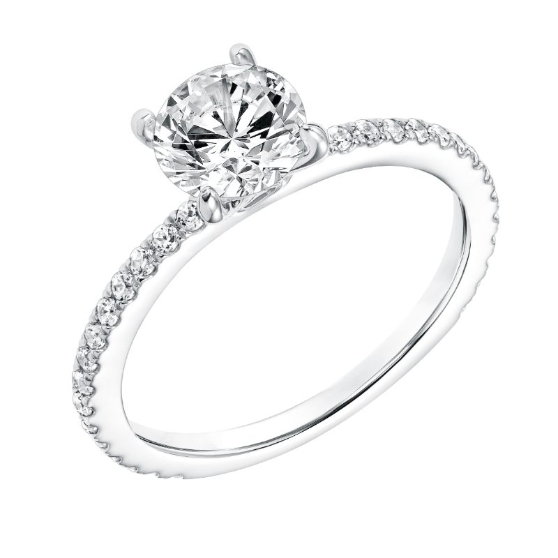 Diamond Prong Set Engagement Ring