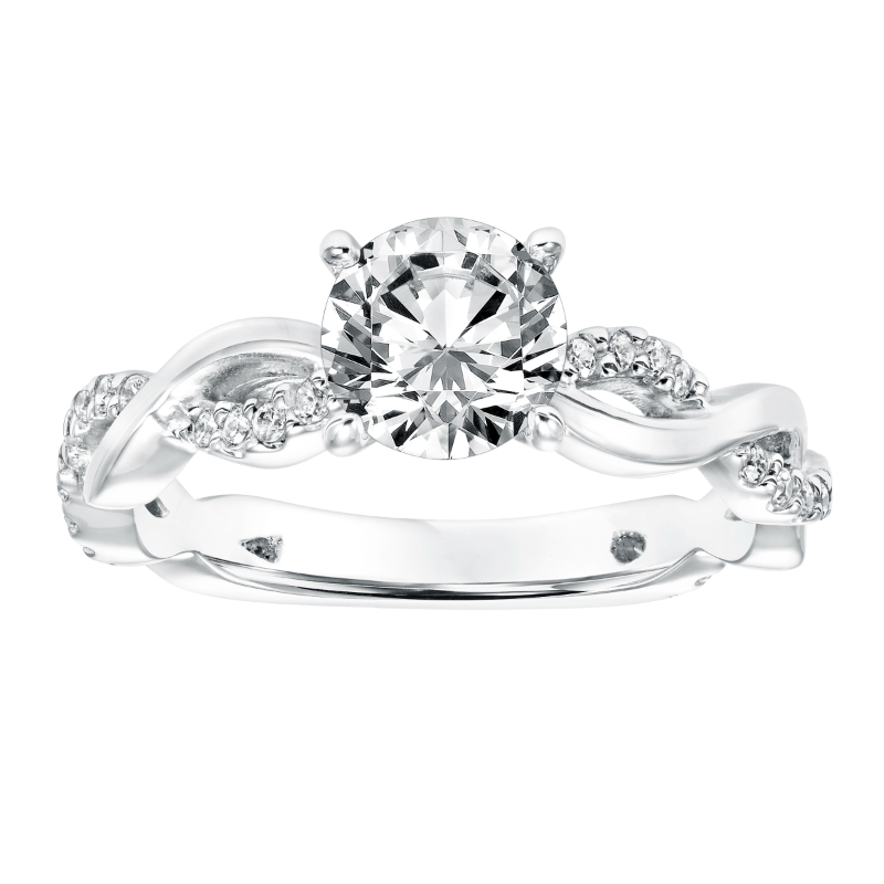 Diamond Prong Set Engagement Ring