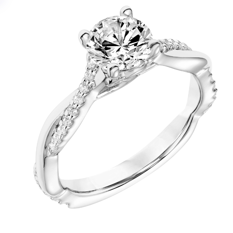 Diamond Prong Set Engagement Ring