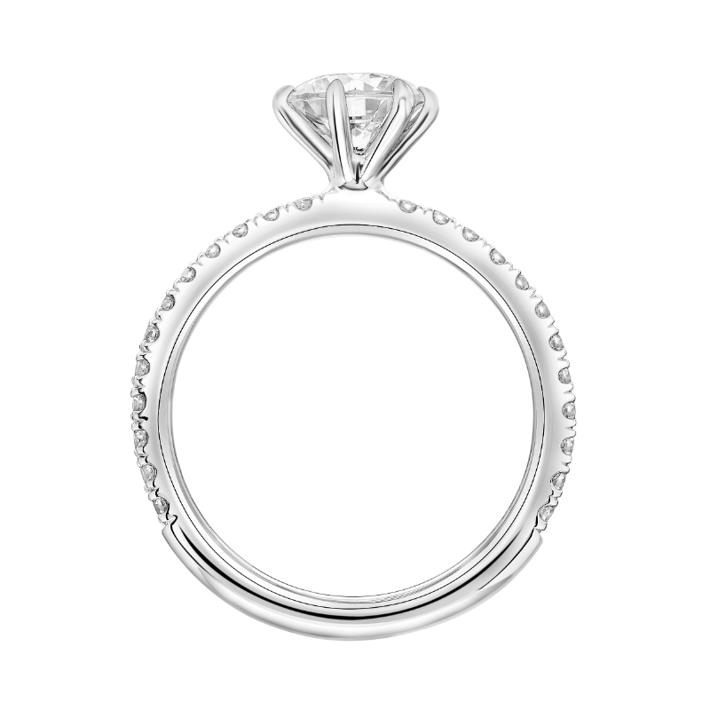 Six Prong Diamond Engagement Ring