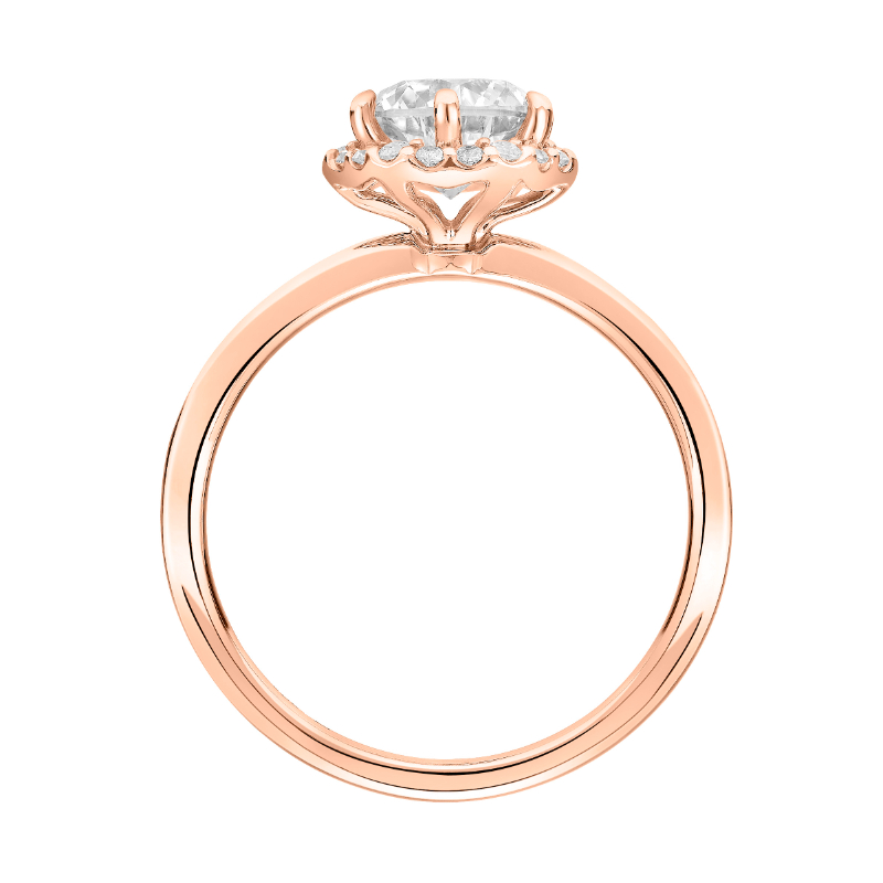 Diamond Halo Engagement Ring