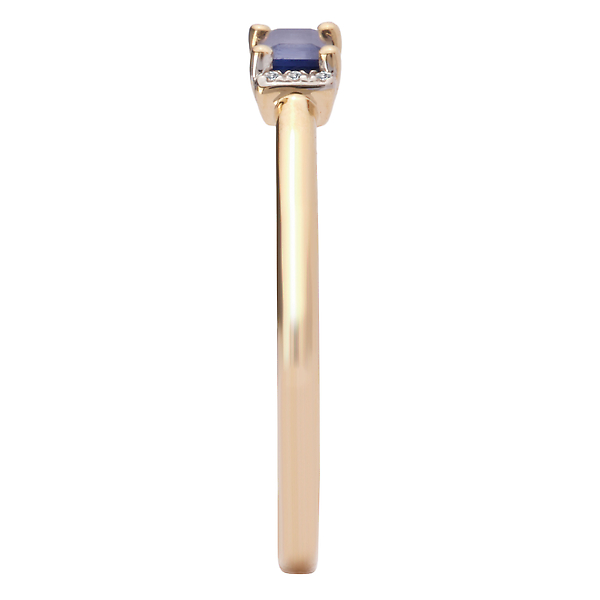 Diamond and Sapphire Ring