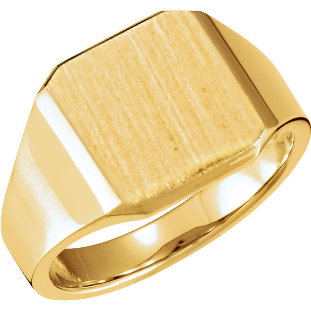 14K Yellow 14mm Men