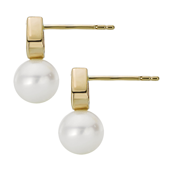 Pearl and Amethyst Earrings