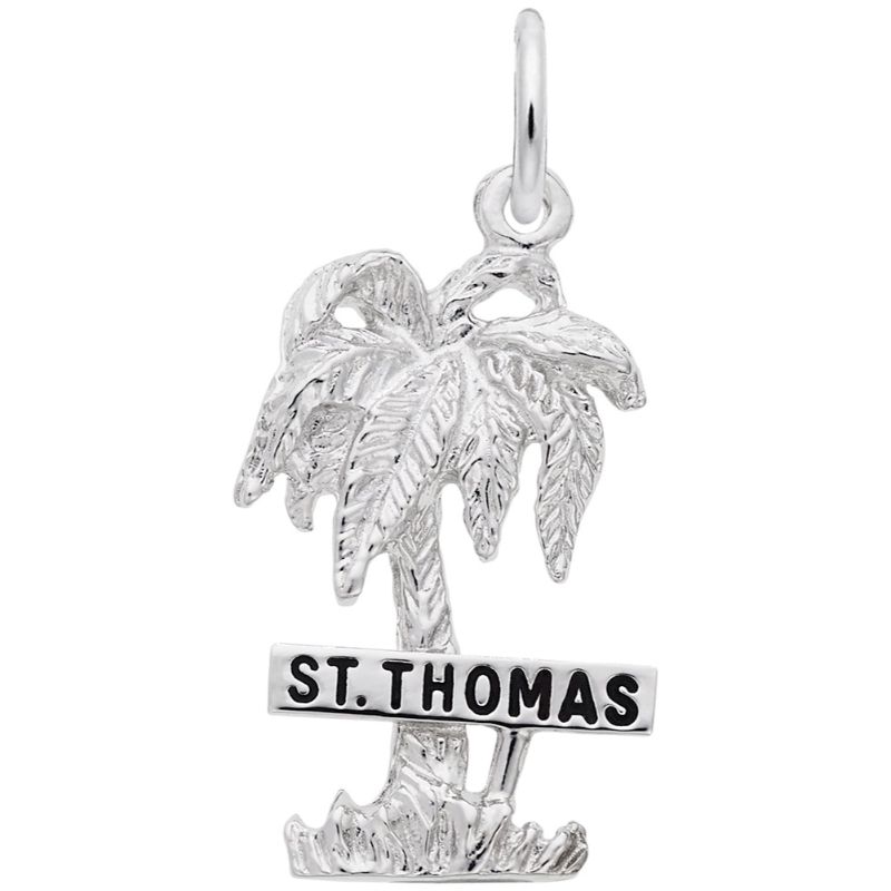 ST THOMAS PALM W/SIGN
