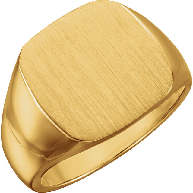 14K Yellow 16mm Men
