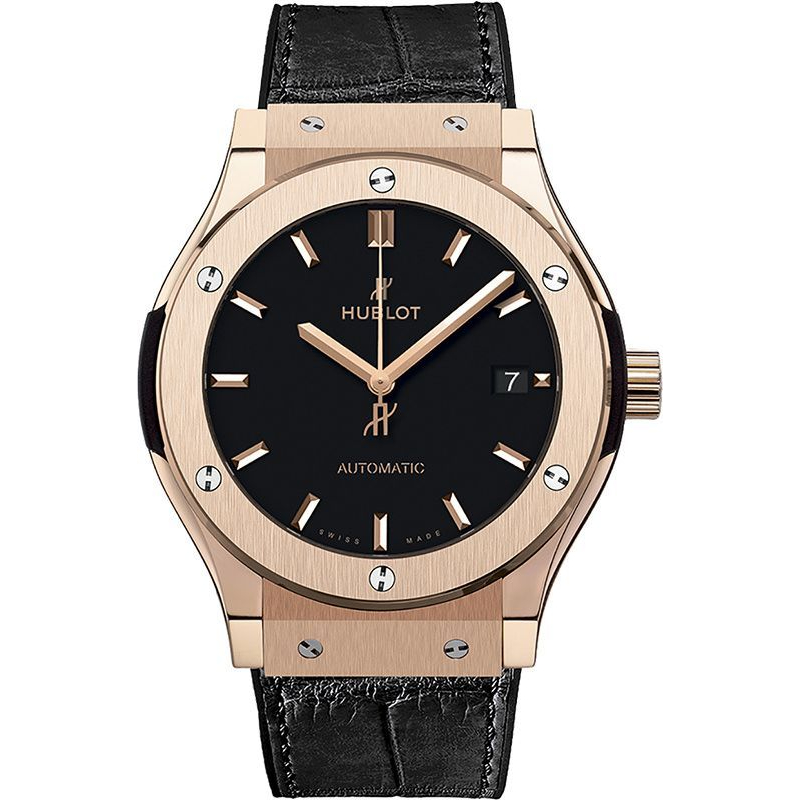 45MM CLASSIC FUSION KING GOLD BLACK DIAL