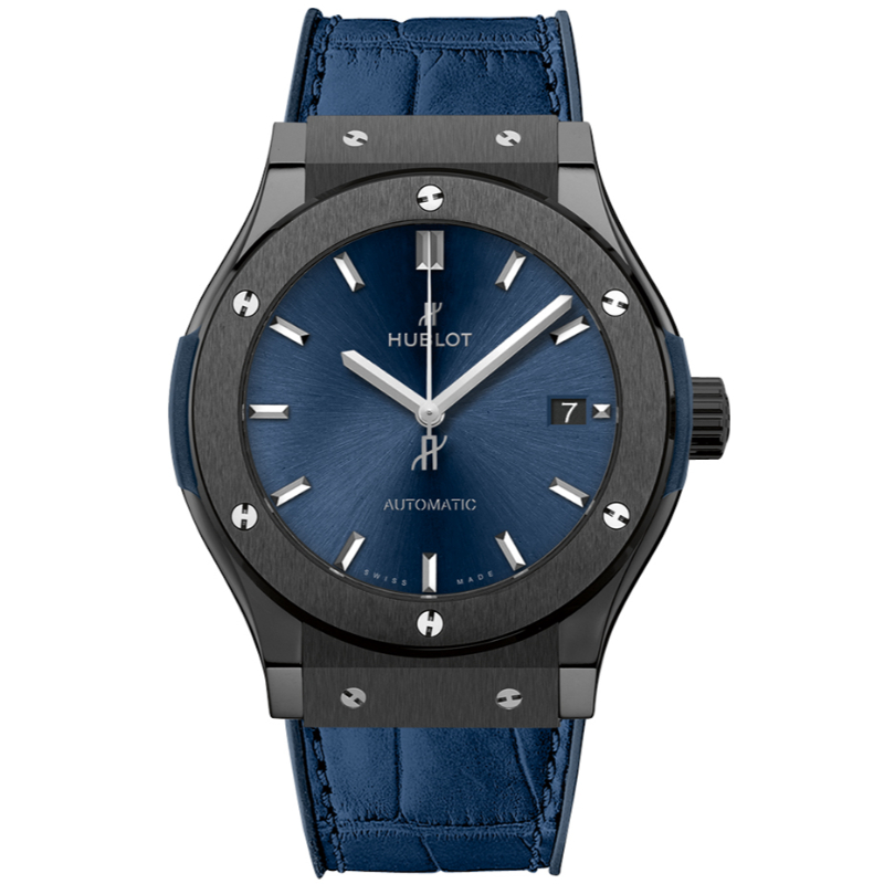 42MM CF CERAMIC BLUE