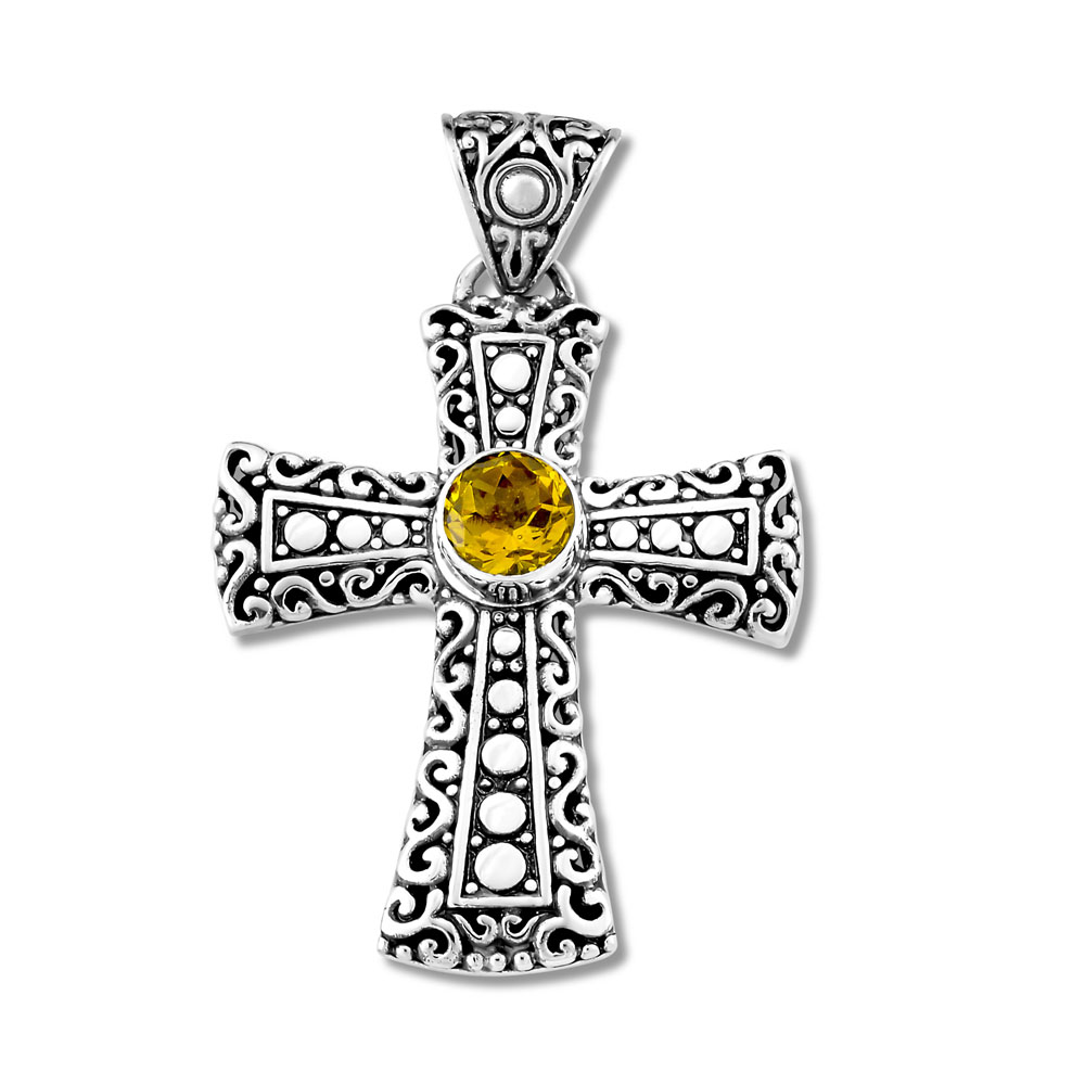 Tujuh Pendant- Citrine