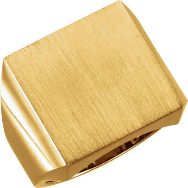 14K Yellow 18mm Men