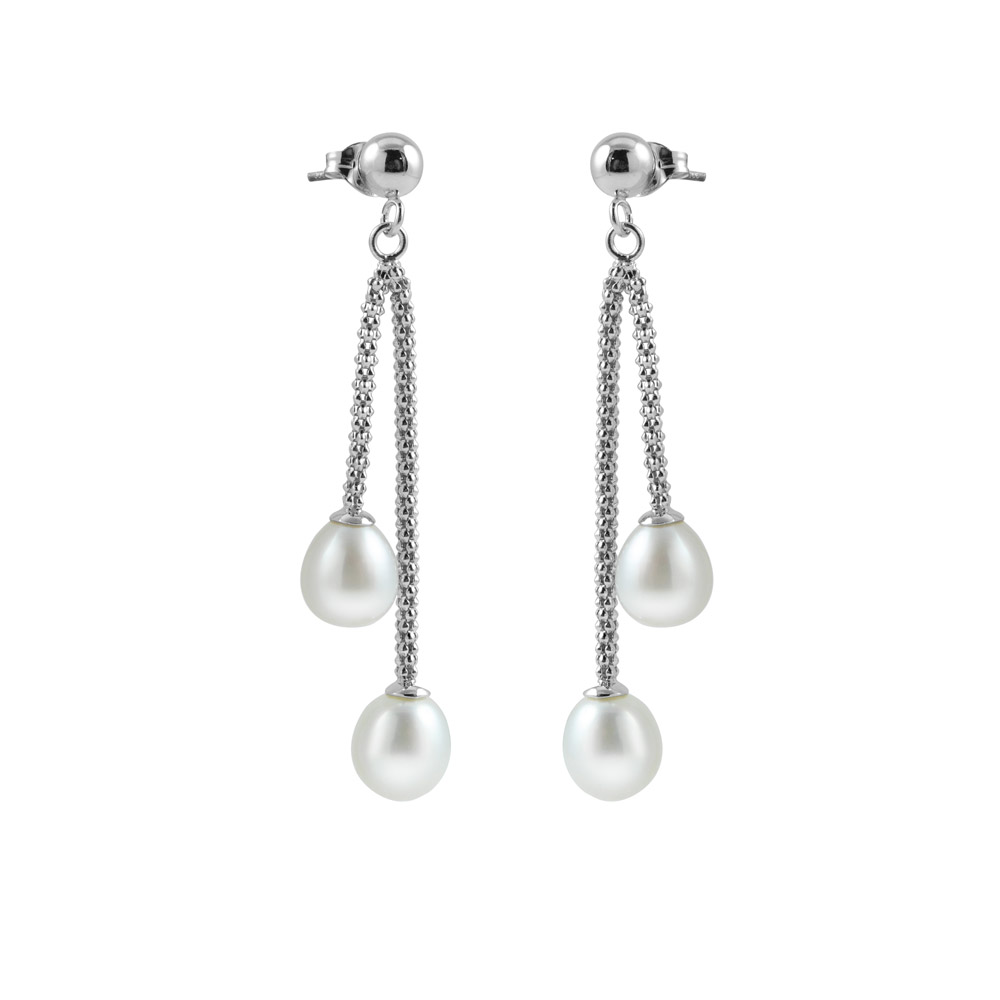 Fresh Water Pearl Dangle Earrings