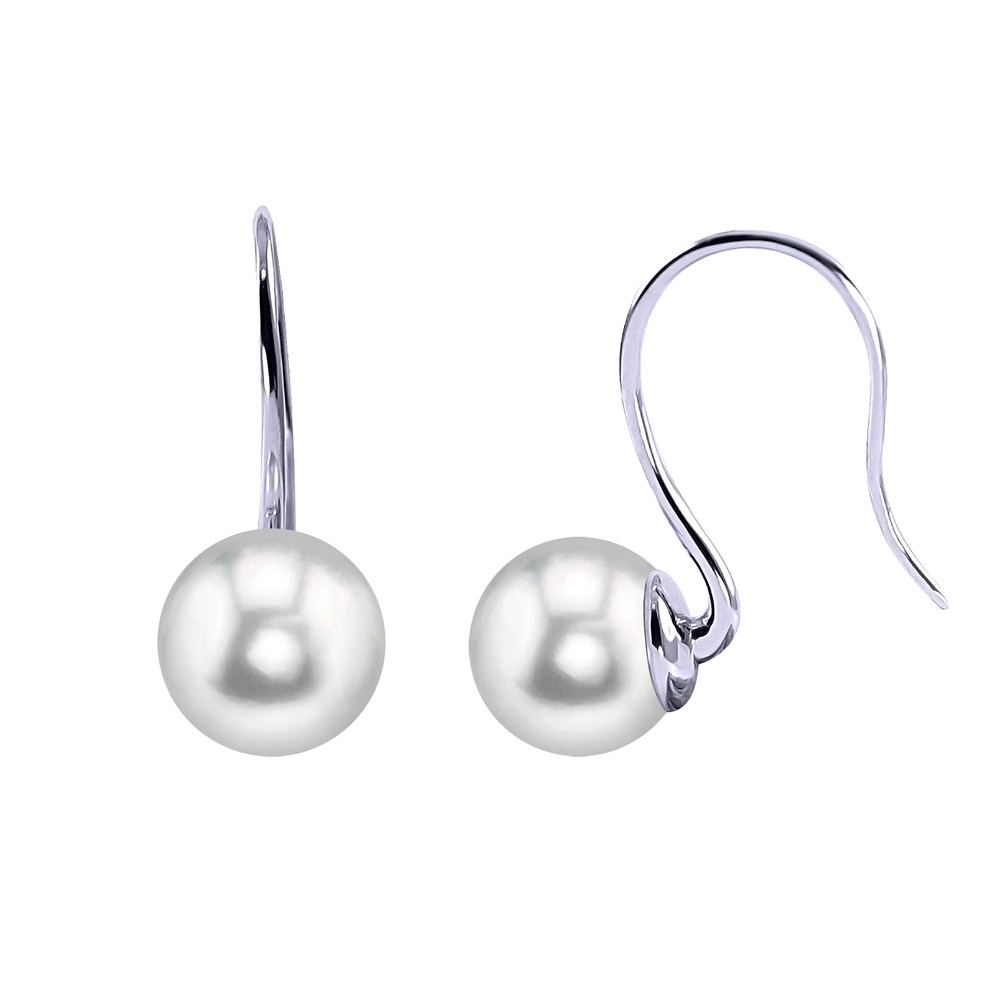 Fresh Water Pearl Fish hook Earrings