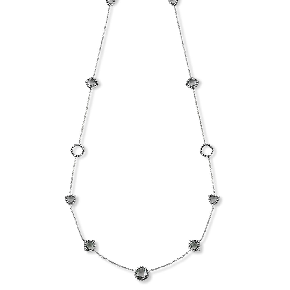 Kaba Necklace- White Topaz