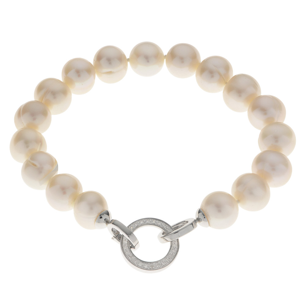 Fresh Water Pearl Buckle Bracelet