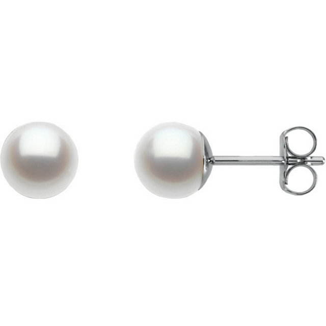 Freshwater Cultured Pearl Earrings