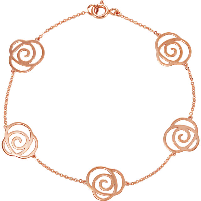 Floral-Inspired Bracelet
