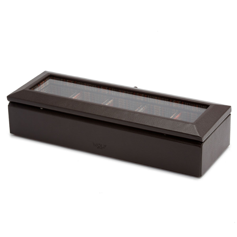 WM Brown 5PC Watch Box