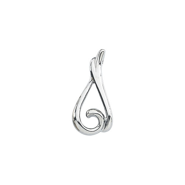 14K Yellow Freeform Pendant