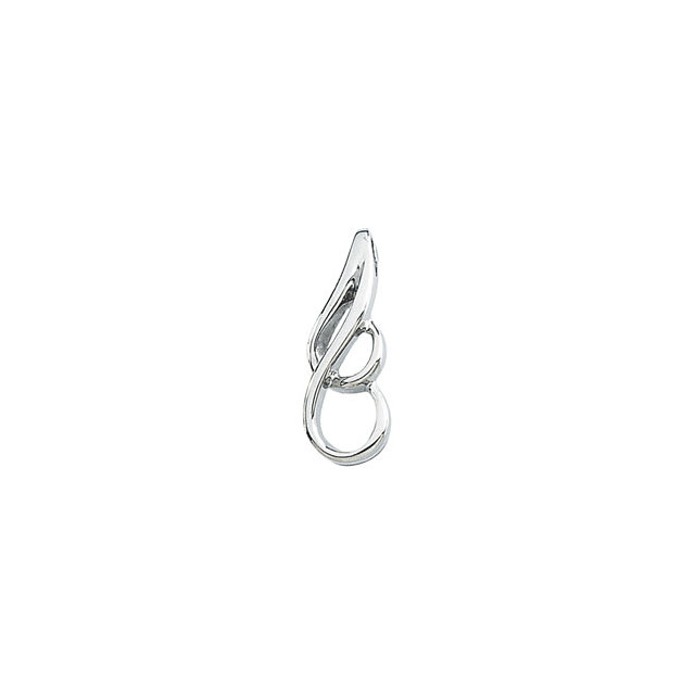 14K White Metal Fashion Pendant