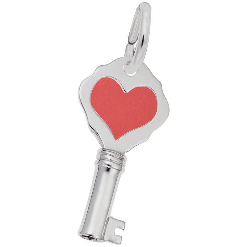 KEY W/RED HEART