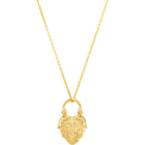 Vintage-Inspired Heart Pendant or Necklace