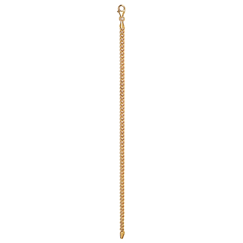 Italian Gold Plated Curb Link Bracelet