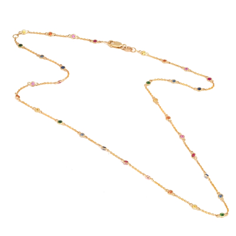14K  GG,R,S,OS,SP,SY  NECKLACE (16
