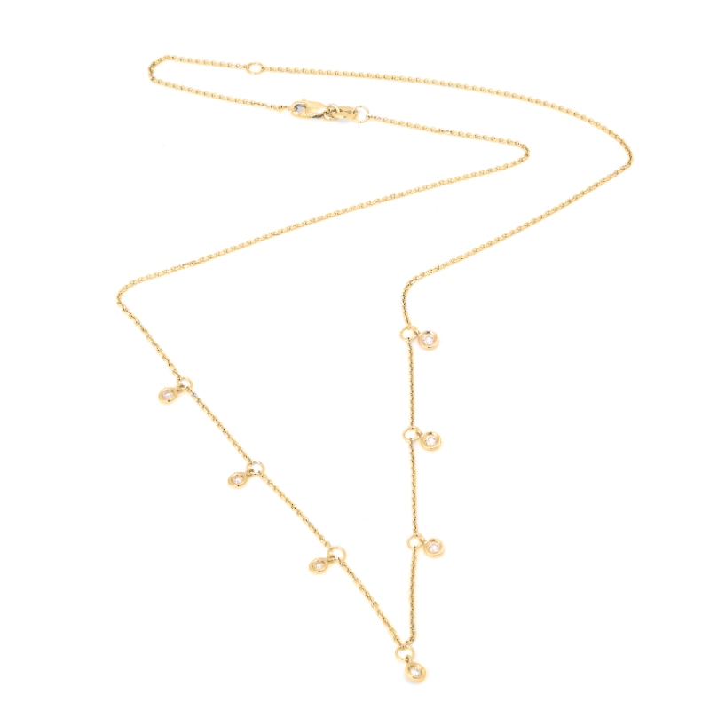 DIAMOND BY THE YARD NECKLACE (YG/16