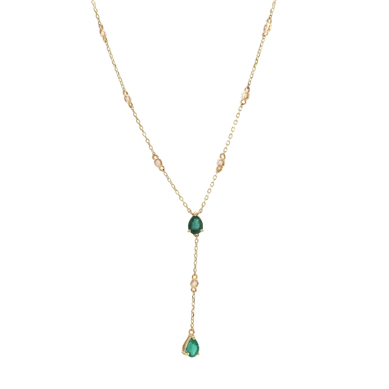EMERALD NECKLACE (YG/16