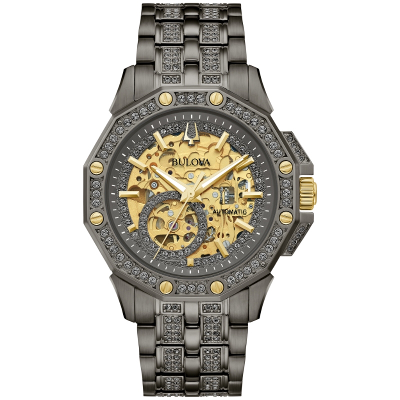 Bulova Crystal BUL Octava Mens Watch