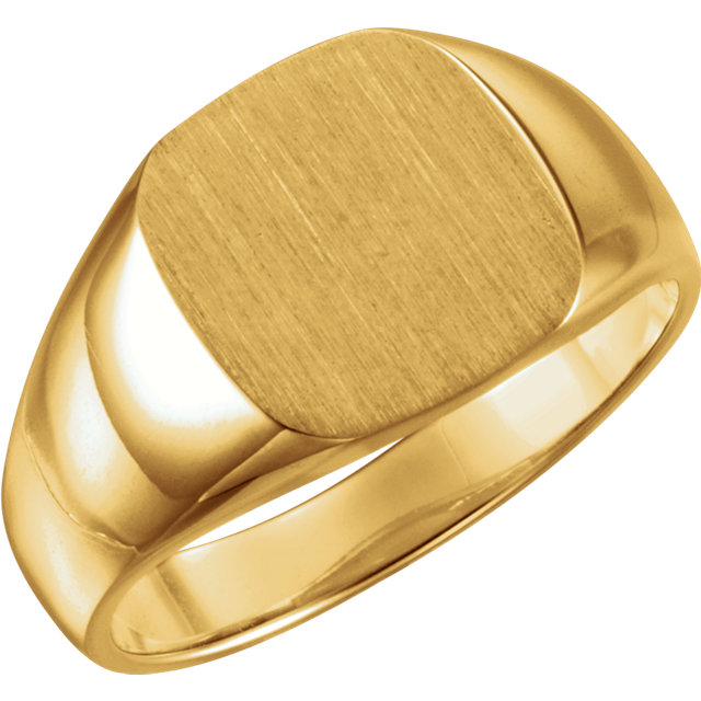 14K Yellow 12mm Men