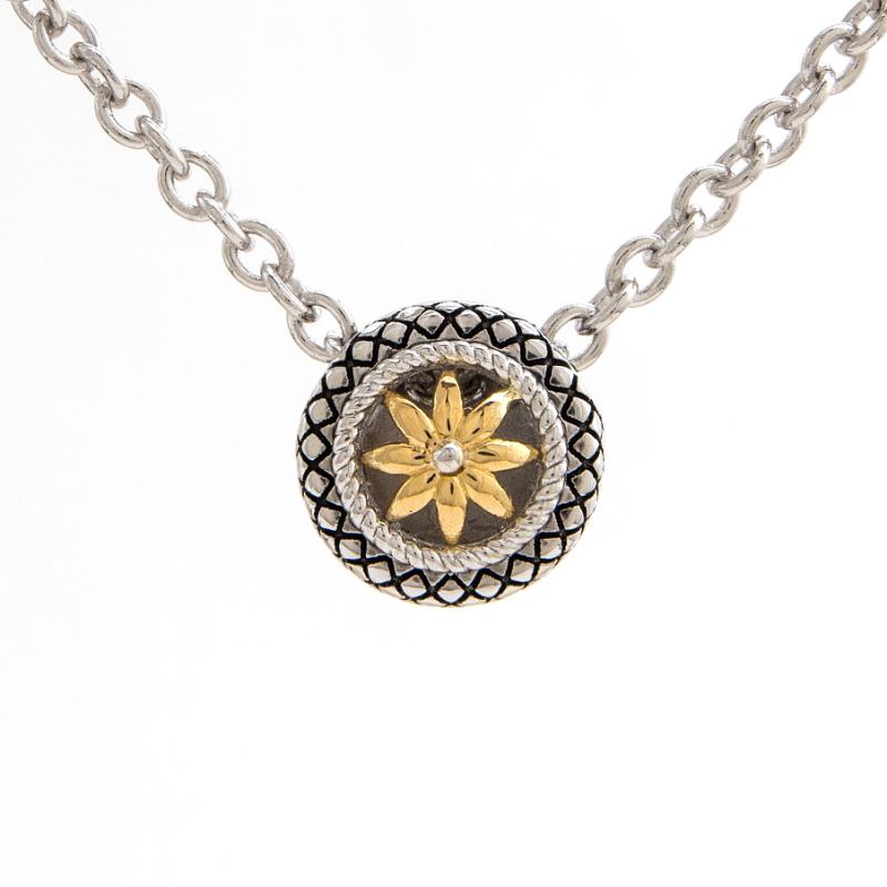 18K/Silver Necklace