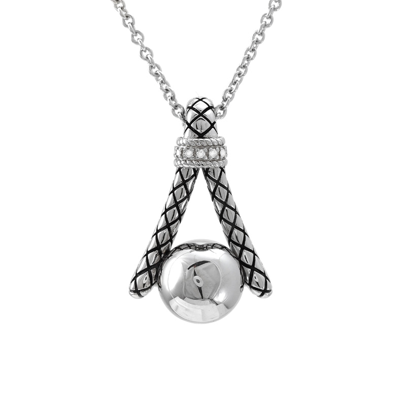 Silver Necklace (17