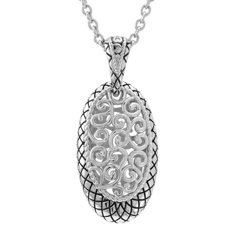 Silver Necklace (17