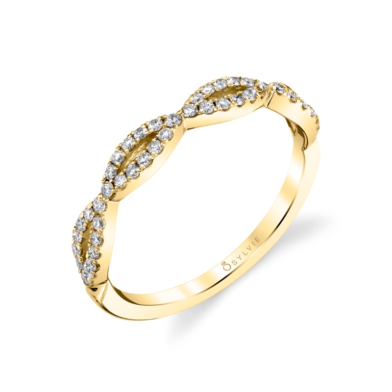 Classic Spiral Wedding Ring - Maribel