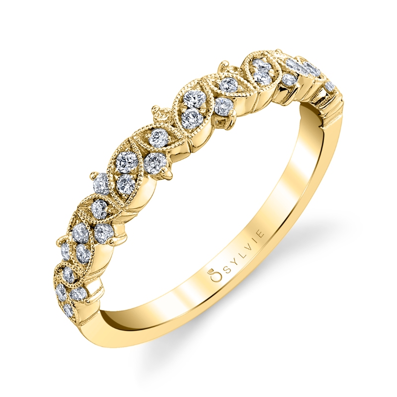 Modern Vintage Wedding Ring