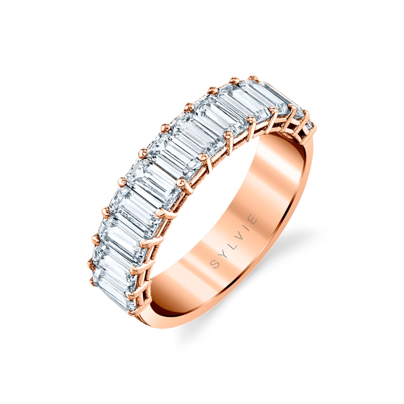 Emerald Cut Wedding Ring - 3.0 CT