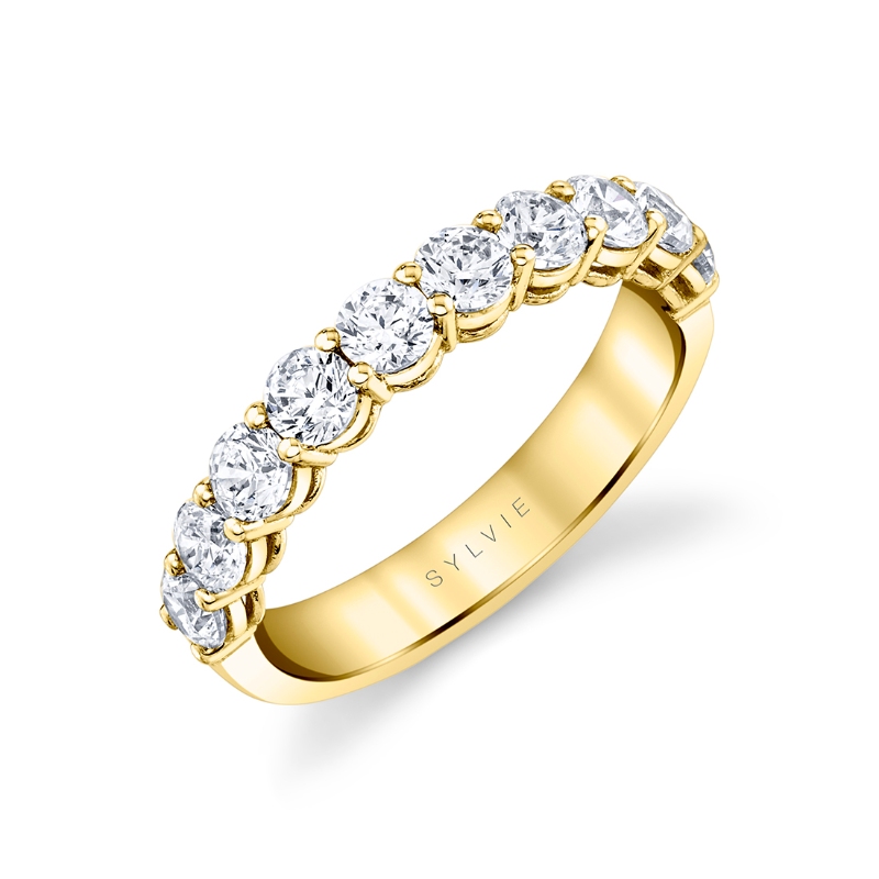 Round Shaped Wedding Ring - 1.20 CT