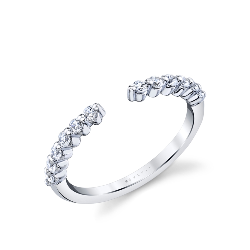 Modern Open Wedding Band