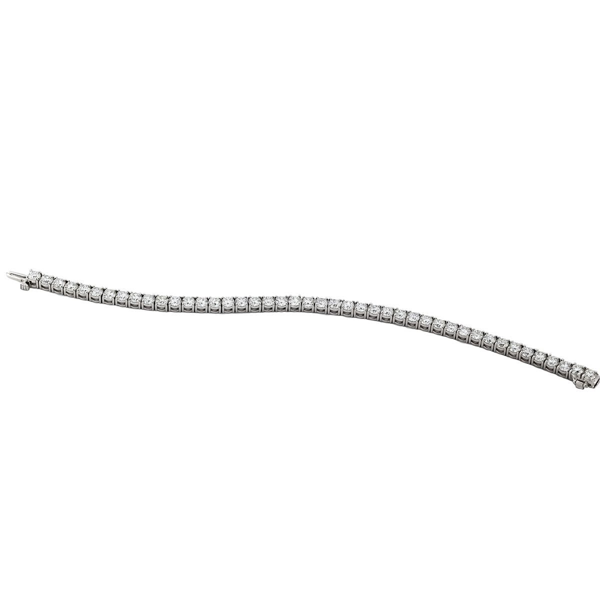 White Gold And Diamond Tennis Bracelet