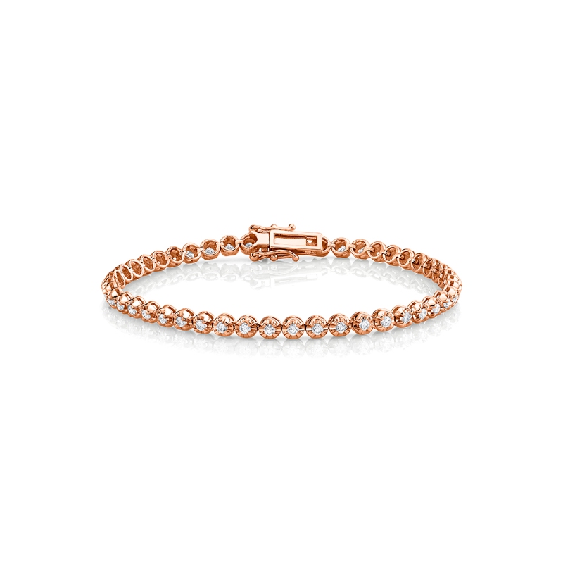 Petite Diamond Tennis Bracelet 2.4 CT