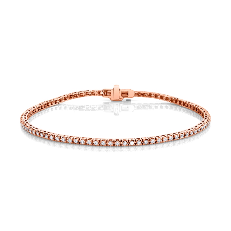 Petite Diamond Clasp Bracelet 2.00 CT